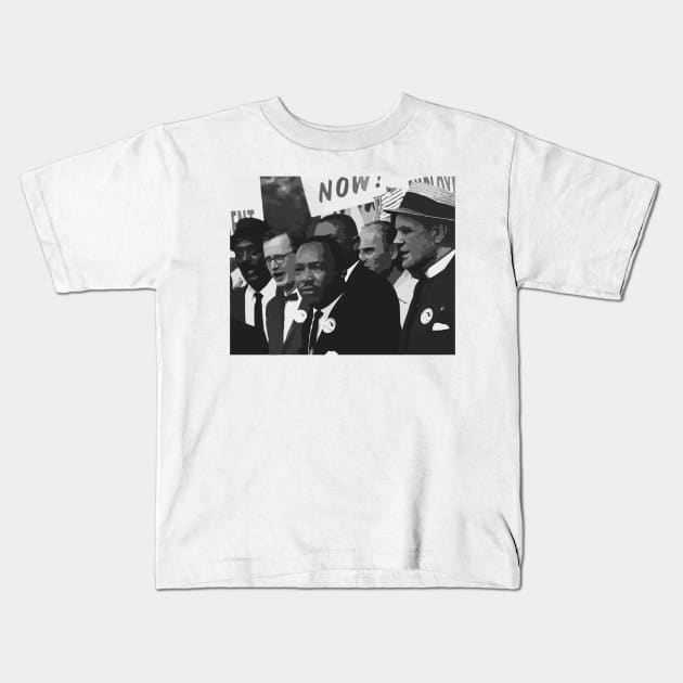 Civil Rights Kids T-Shirt by Tamie